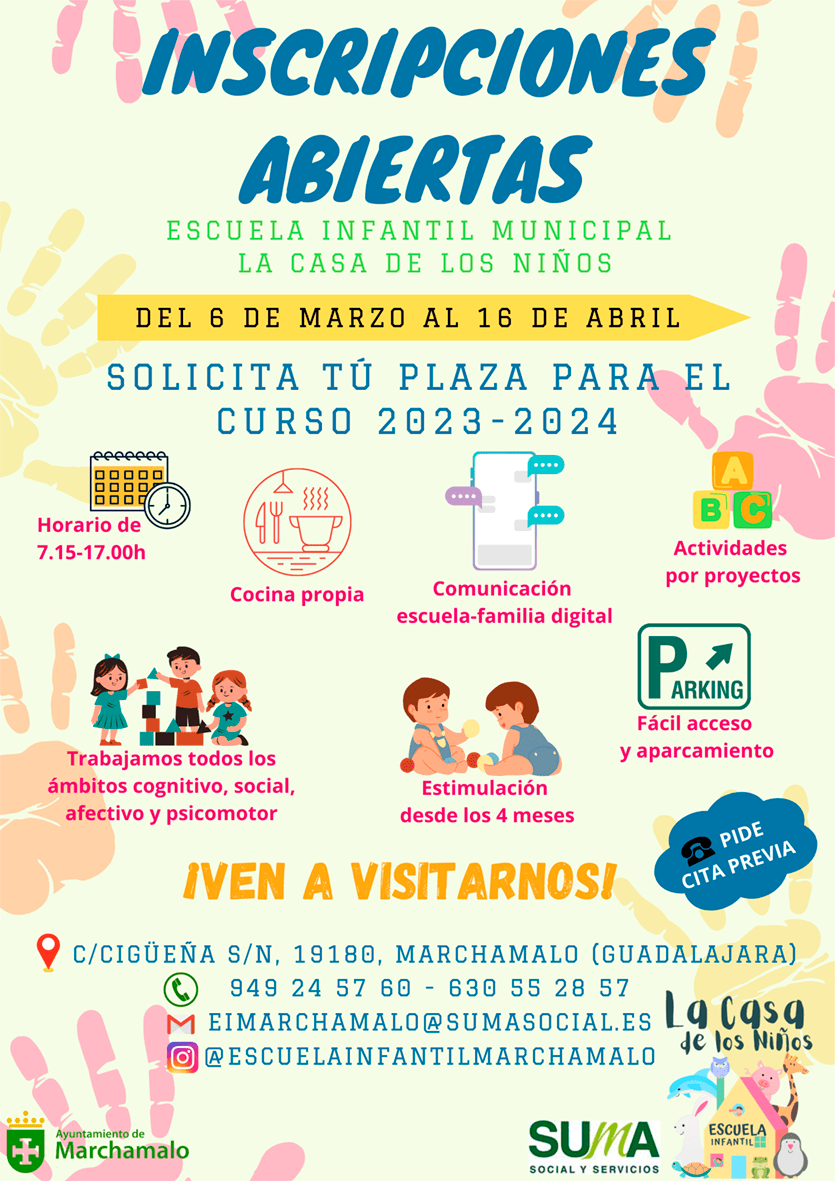 Nuevo Plazo De Solicitud De Plazas En La Escuela Infantil Municipal